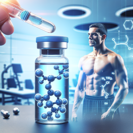 Aquous testosterone suspension: potential aid for athletes