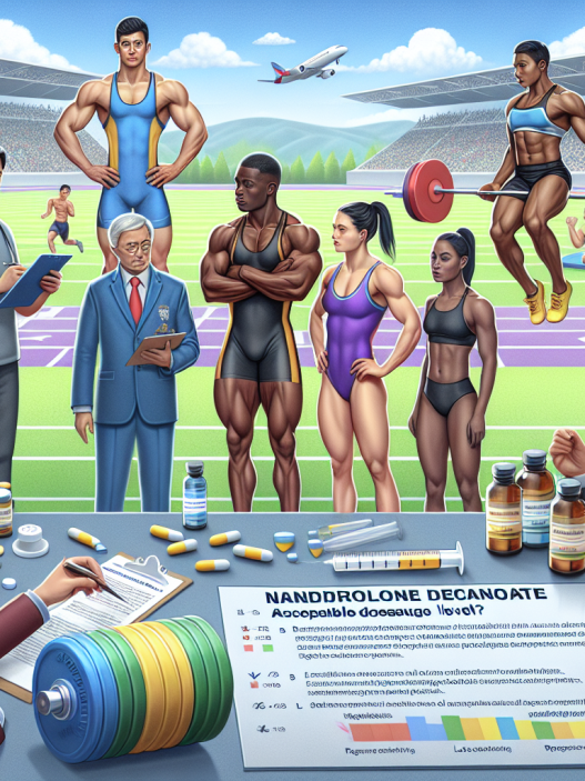 Legal use of nandrolone decanoate in sports