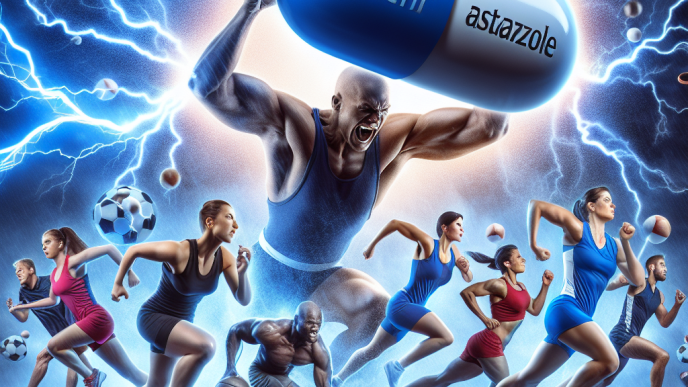 Anastrozole as treatment for excess estrogen in athletes