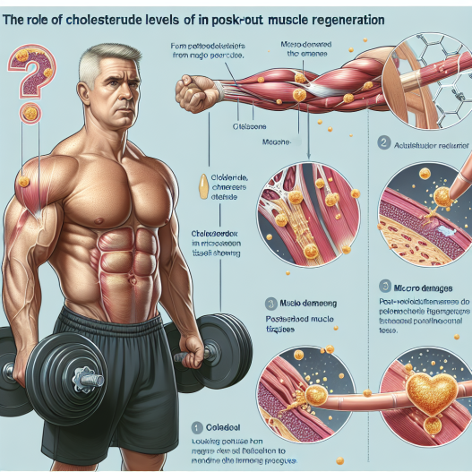 The role of cholesterol levels in post-workout muscle regeneration