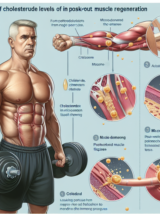 The role of cholesterol levels in post-workout muscle regeneration