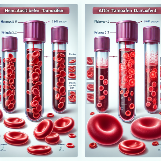 Hematocrit and red blood cell changes from tamoxifene