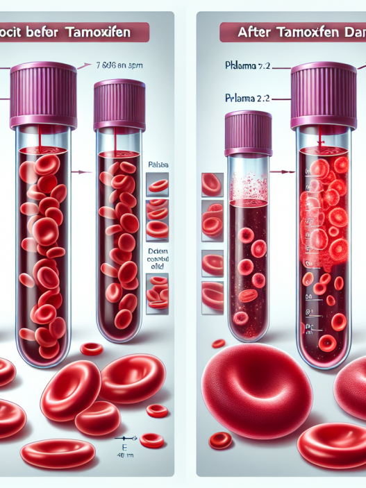 Hematocrit and red blood cell changes from tamoxifene