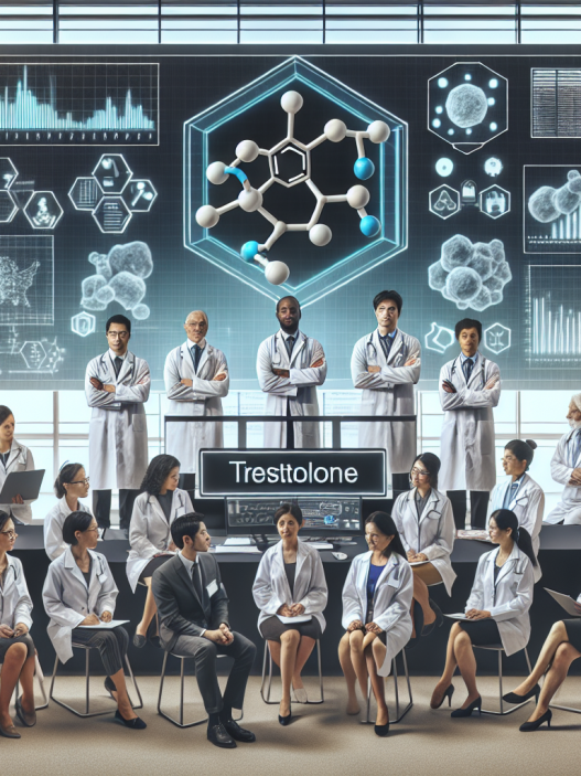 Clinical trials involving trestolone