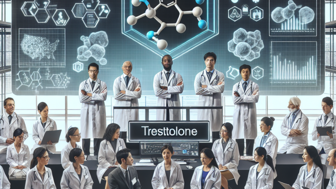 Clinical trials involving trestolone