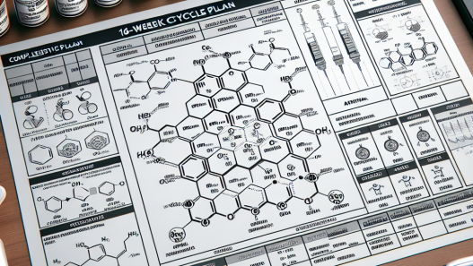 Sample cycle plan for trestolone acetato: 16 weeks