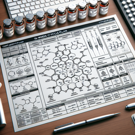 Sample cycle plan for trestolone acetato: 16 weeks
