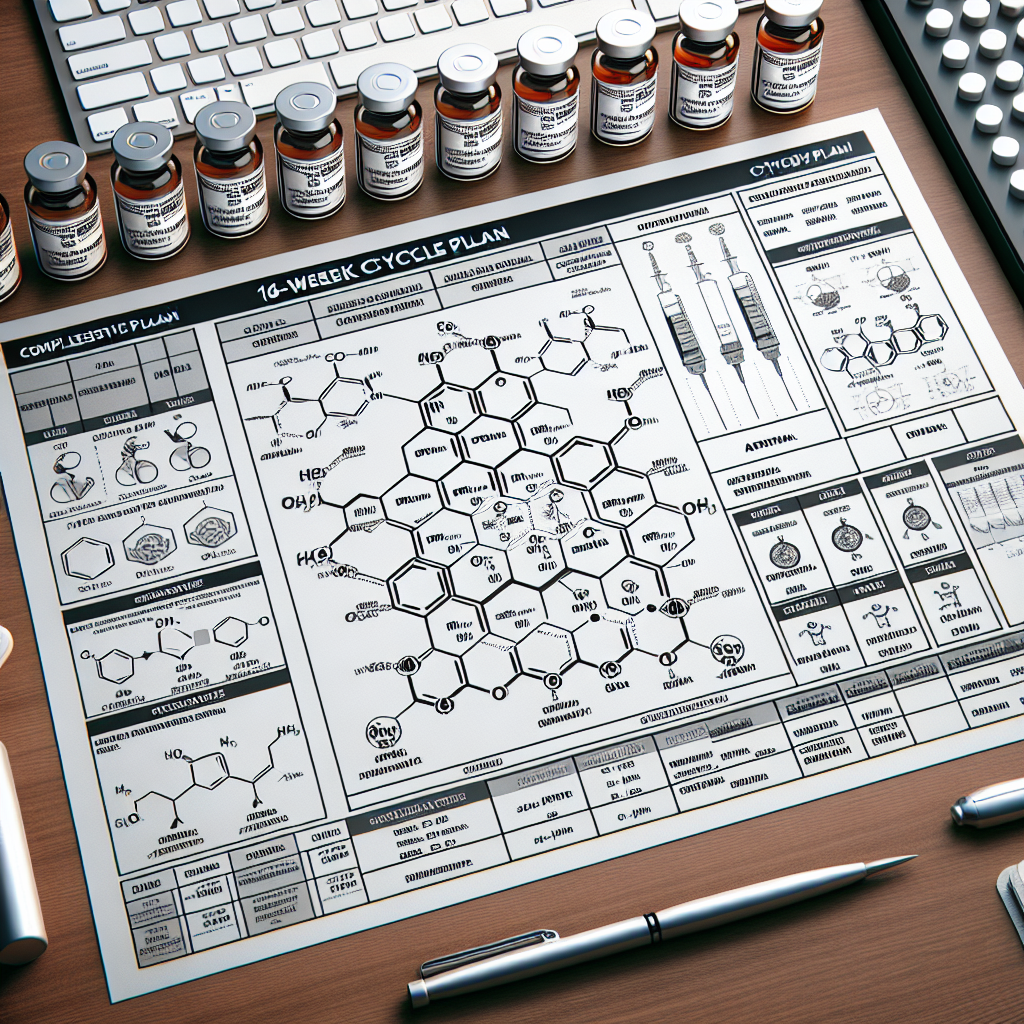 Sample cycle plan for trestolone acetato: 16 weeks