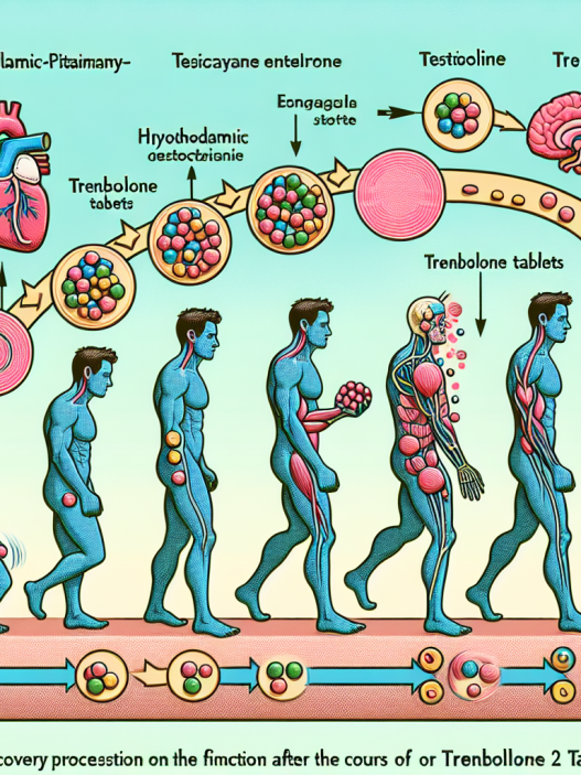 Time to recovery of hpta after trenbolone compresse