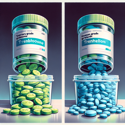 Veterinary vs human grade trenbolone compresse