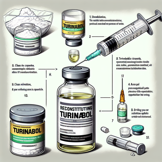 Reconstitution protocol for turinabol iniettabile
